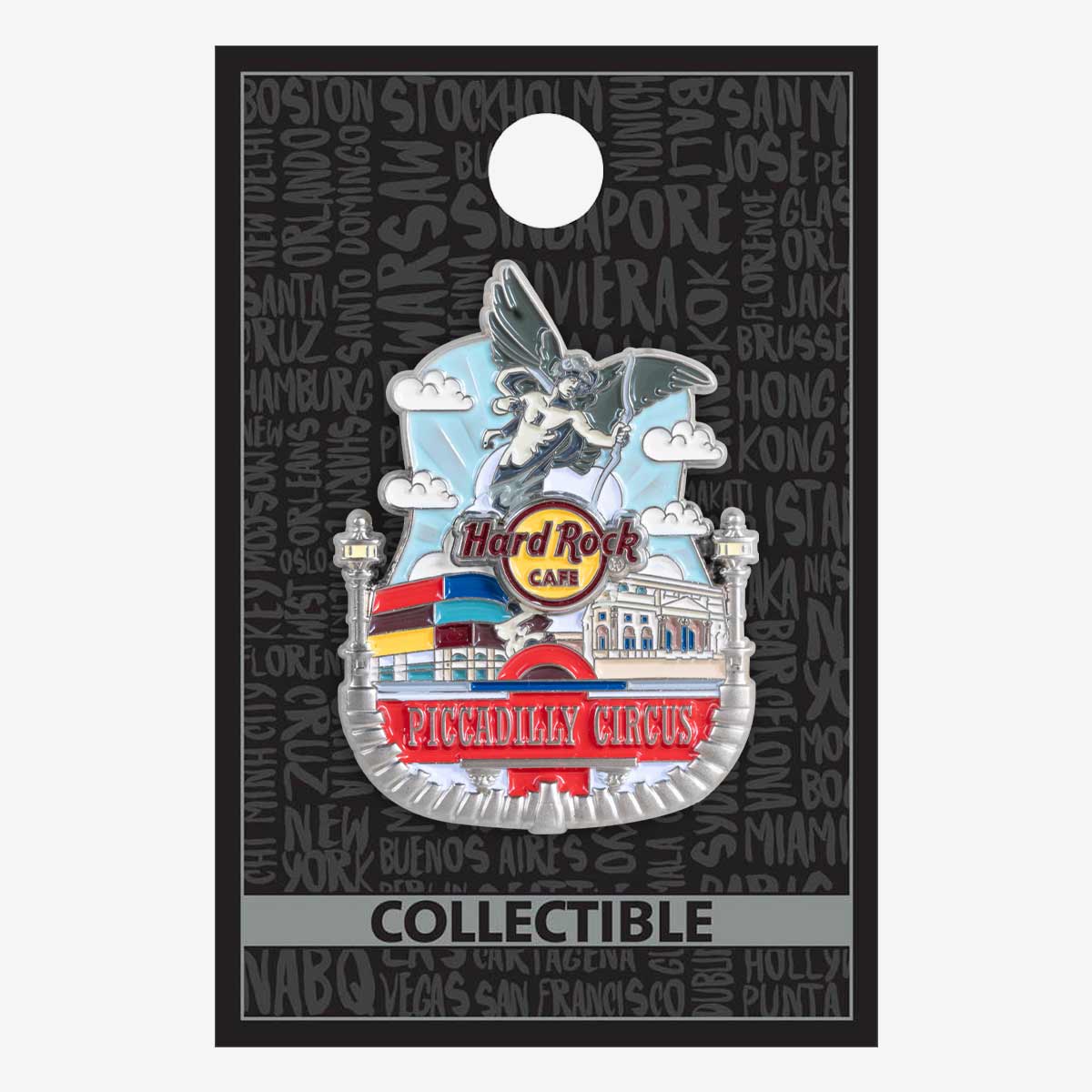 Collectible 3D Core City Guitar Pin image number 2